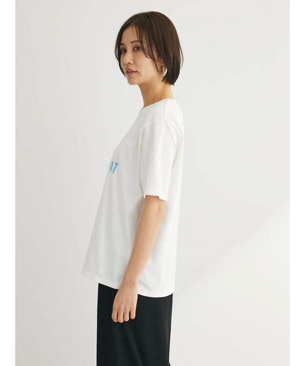 Green Parks フレンチロゴレギュラーＴシャツ Off White