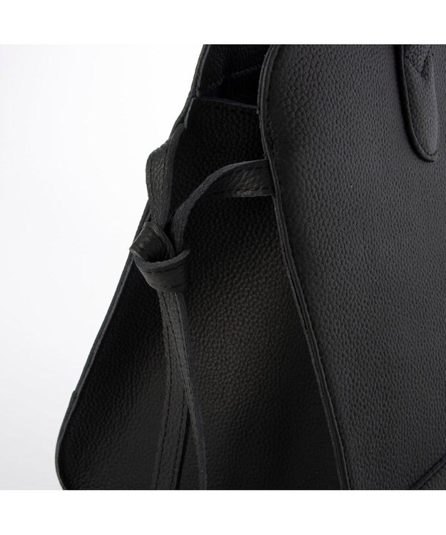 UNBILLION ペルケ perche / 牛革スクエアトート ブラック