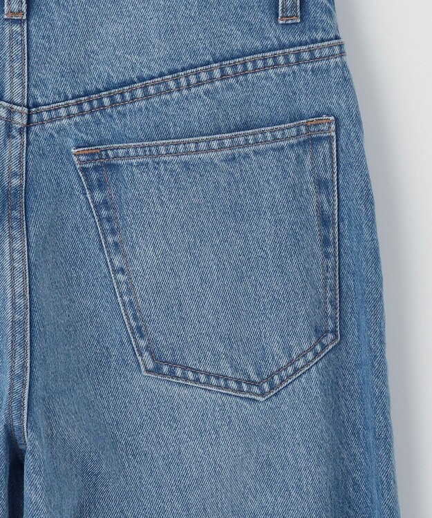 NAVE 【Nave　洗える】デニム ワイドパンツ スカイブルー系