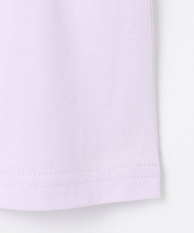 組曲 KIDS 【80-100㎝】スズランプリント Tシャツ ラベンダー