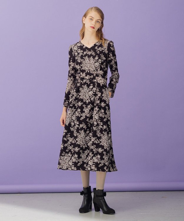 TOCCA 【洗える！】PEONY ドレス ブラック系5