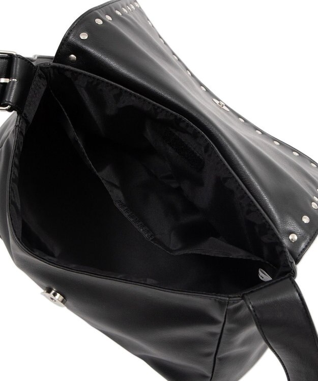 WEGO フラップスタッズショルダー ブラック