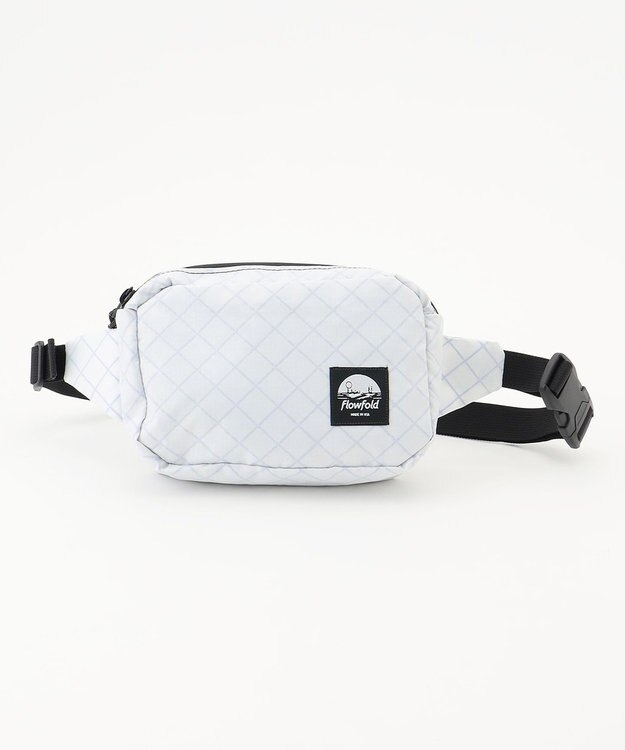 JOSEPH ABBOUD MOUNTAIN 【Flowfold・リサイクル素材】Explorer Fanny Pack 1.5L ウエストバッグ ホワイト系