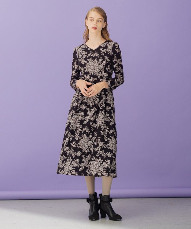 TOCCA 【洗える！】PEONY ドレス ブラック系5