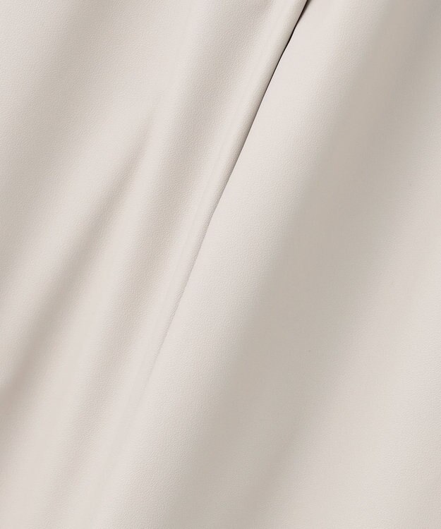 ICB 【洗える】 ライトフェイクレザー バレルパンツ トープ系