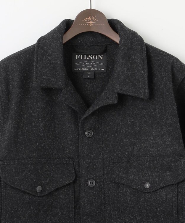 JOSEPH ABBOUD MOUNTAIN 【FILSON】マッキノーウール クルーザー ジャケット グレー系