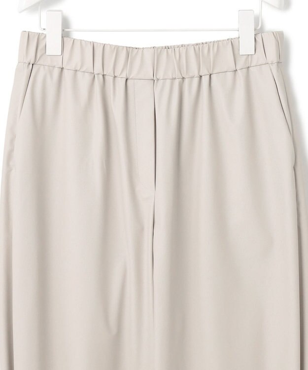 ICB 【洗える】 ライトフェイクレザー バレルパンツ トープ系