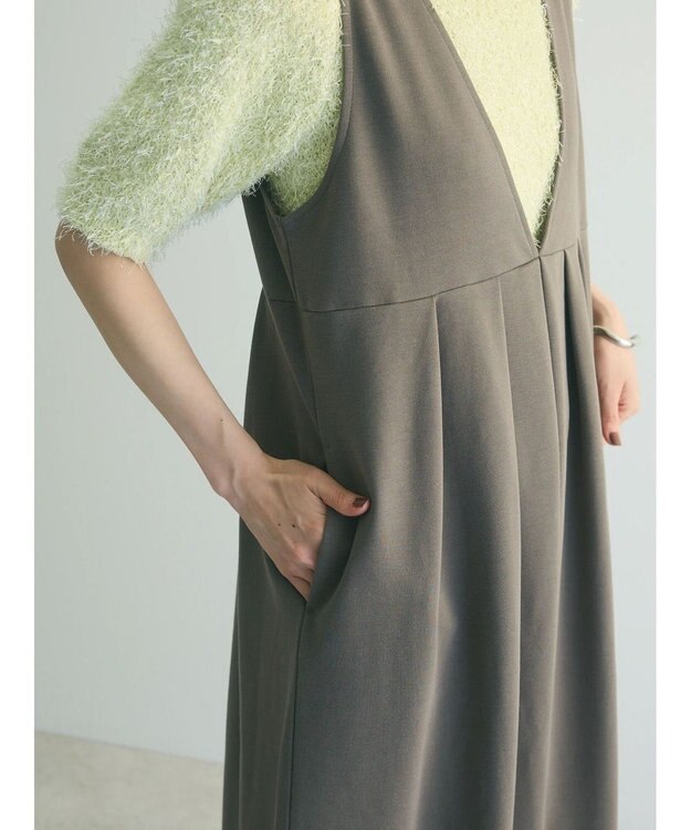 Green Parks armonia.前後２ｗａｙポンチジャンスカ Charcoal Gray