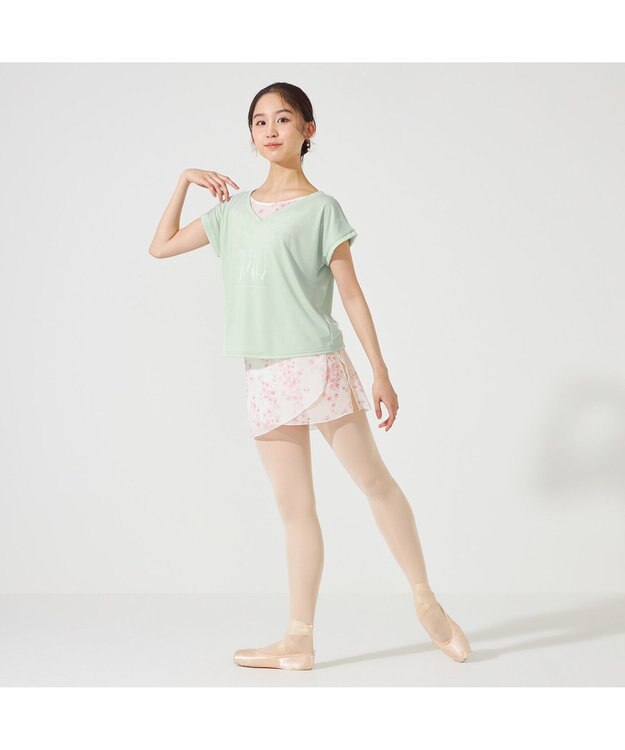 Chacott Tシャツ アイスグリーン