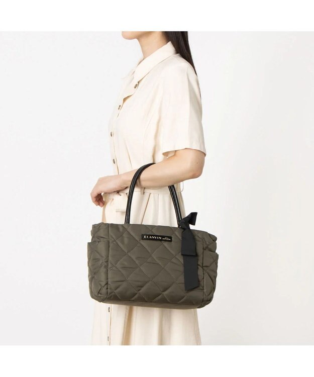 LANVIN en Bleu オルセー 2WAYトートバッグ グレー