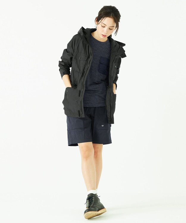 JOSEPH ABBOUD MOUNTAIN クールスキンガード Tシャツ ネイビー系