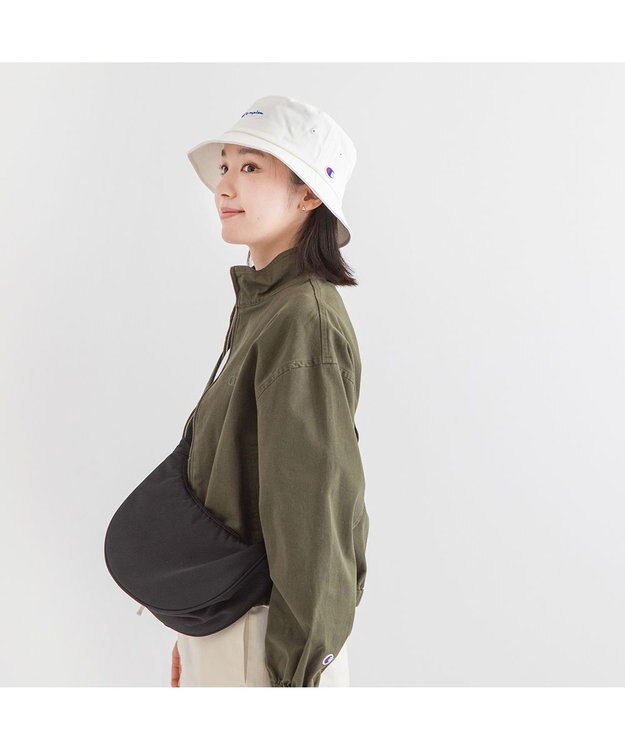 林八百吉商店 Champion バケットハット オフホワイト