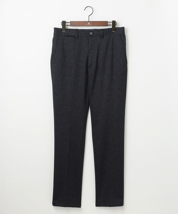 JOSEPH ABBOUD 【ウエストも伸びる！/ストレッチ】エアロムリネ コンフォートジャージ パンツ ネイビー系