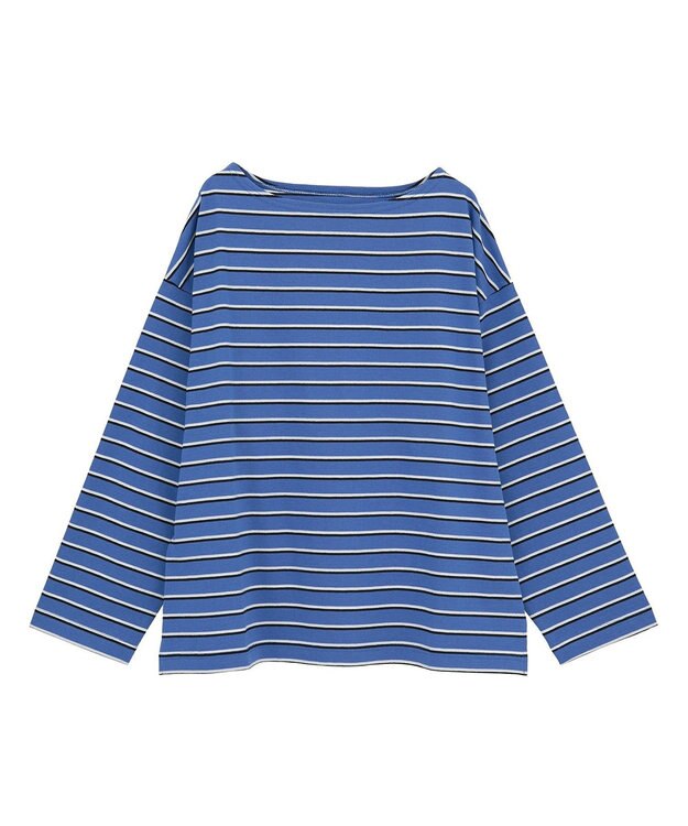 Green Parks ボーダーチュニック Blue