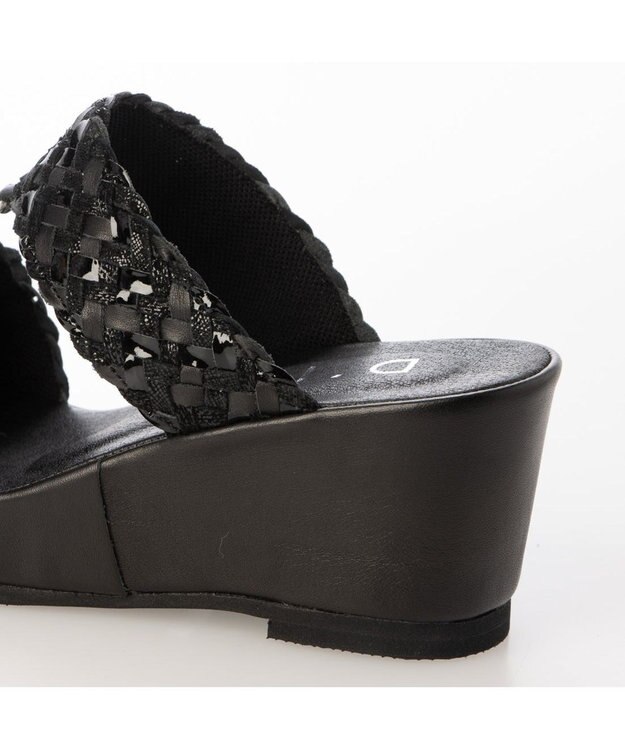MODE ET JACOMO <D'ICI>メッシュデザインミュール ブラックミックス