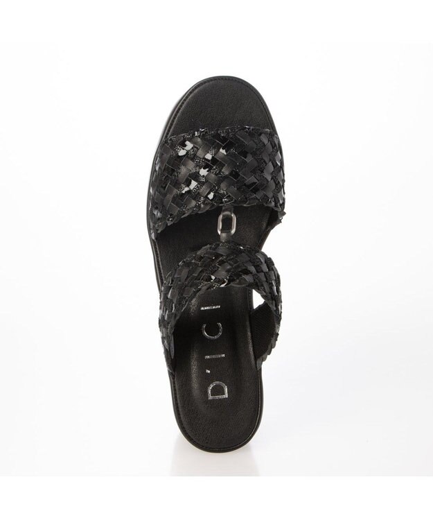 MODE ET JACOMO <D'ICI>メッシュデザインミュール ブラックミックス