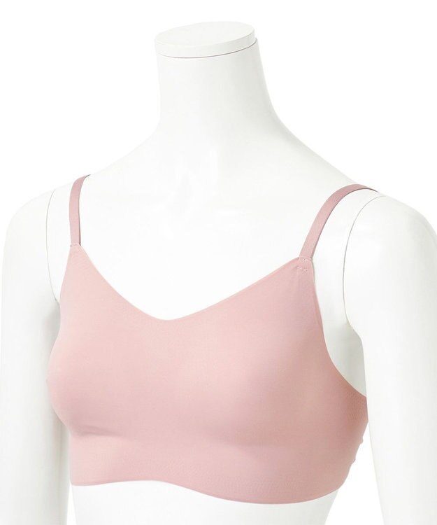 Chacott バッククロス ブラトップ（フリーカット） グレイッシュローズ