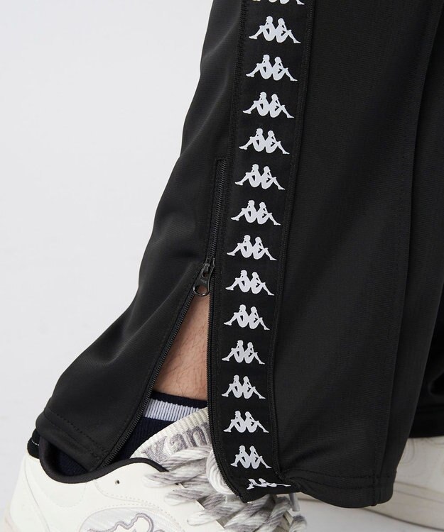 OP／FILA 【Kappa】バンダ ジャージトラックパンツ ブラック