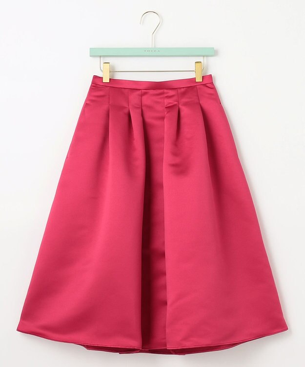 TOCCA 【洗える】CRYSTAL RIVER スカート オールドローズ系