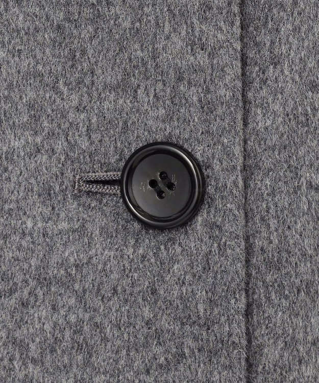 23区 ウールカシミヤビーバー フーデット コート グレー系