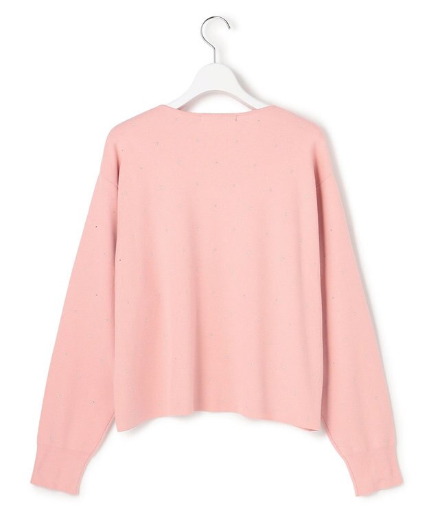 23区 L 【WEB＆一部店舗限定カラーあり/滝沢眞規子さん着用】クリスタルホットフィット ニット ピンク系