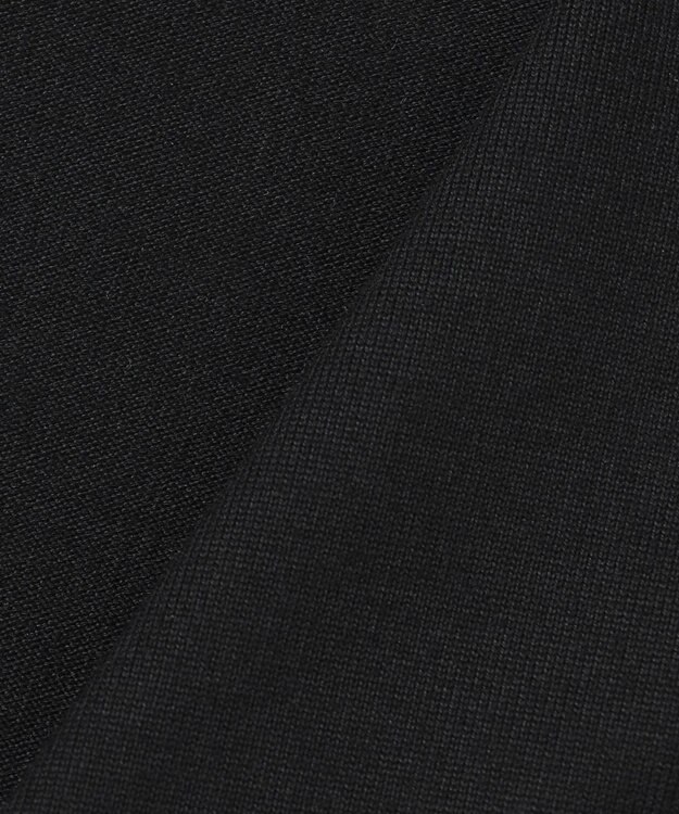 23区 【R(アール)】プレミアムコットンコンビ フリルヘムトップス ブラック系