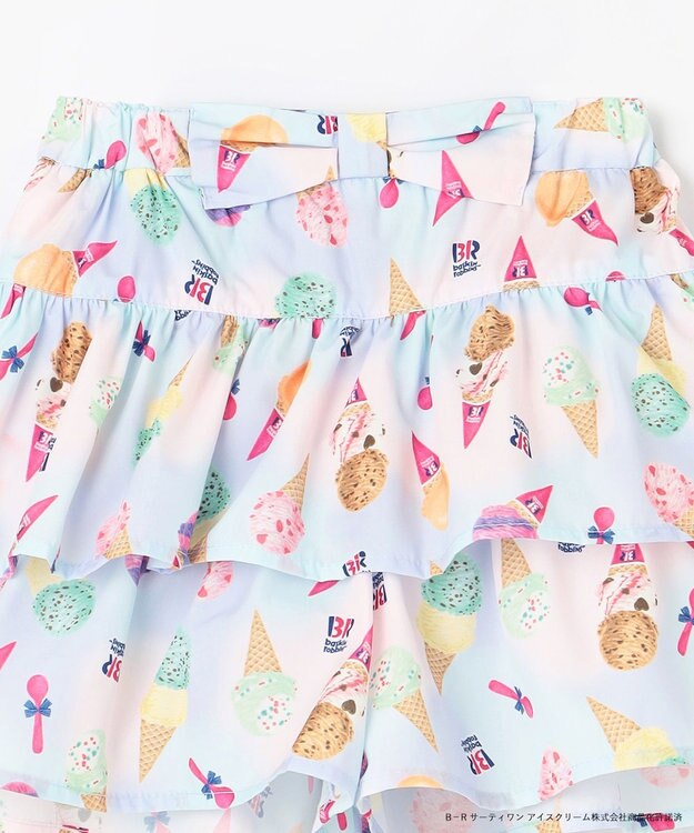 ANY KIDS 【any FAM×サーティワン アイスクリーム】フレーバー 総柄キュロット マルチ