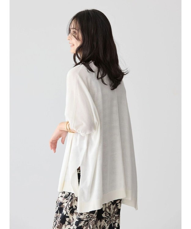AMERICAN HOLIC ＵＶカットポンチョニットカーディガン Ivory