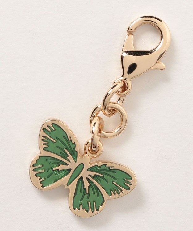 ANNA SUI ローズハート 口金二つ折り財布 ミント