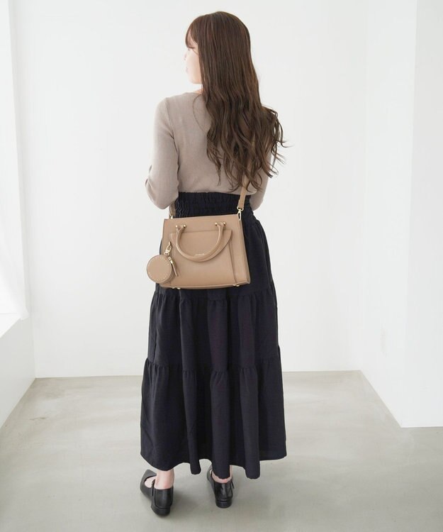 ACE BAGS & LUGGAGE Jewelna Rose ヴィクシー ハンドバッグ 16232 ジュエルナローズ グレージュ