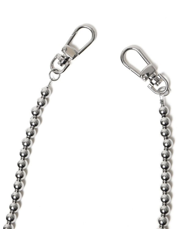 WEGO くしゅくしゅビーズストラップ ブラック