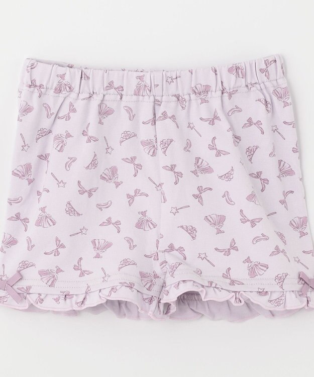 ANY KIDS 1分丈スパッツ ラベンダー系プリンセス