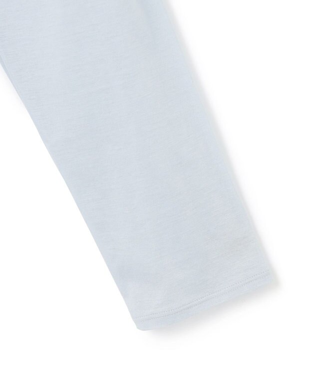 ICB L 【洗える】46Gハンドレッドジャージー プルオーバー ブラウン×サックス系