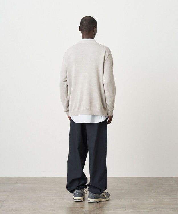 ATON KYOTO TSURIZOME COTTON | パラシュートパンツ - UNISEX NAVY