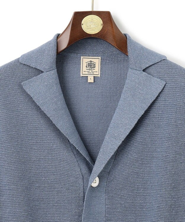 J.PRESS MEN 【WEB・一部店舗限定】リネンアンカージャケット ブルー系