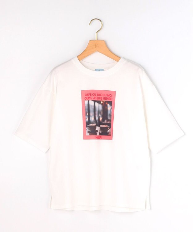 組曲 S 【先行予約】チャットフォト Ｔシャツ ホワイト系