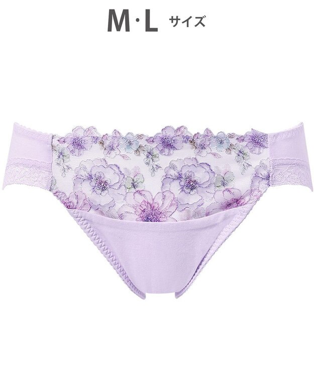 Wing ショーツ KB2060とペア 綿混素材（身生地部） やさしいはきごこち ナチュラルアップブラ はきこみ丈あさめ KF3360 ウイング／ワコール シェルベージュ