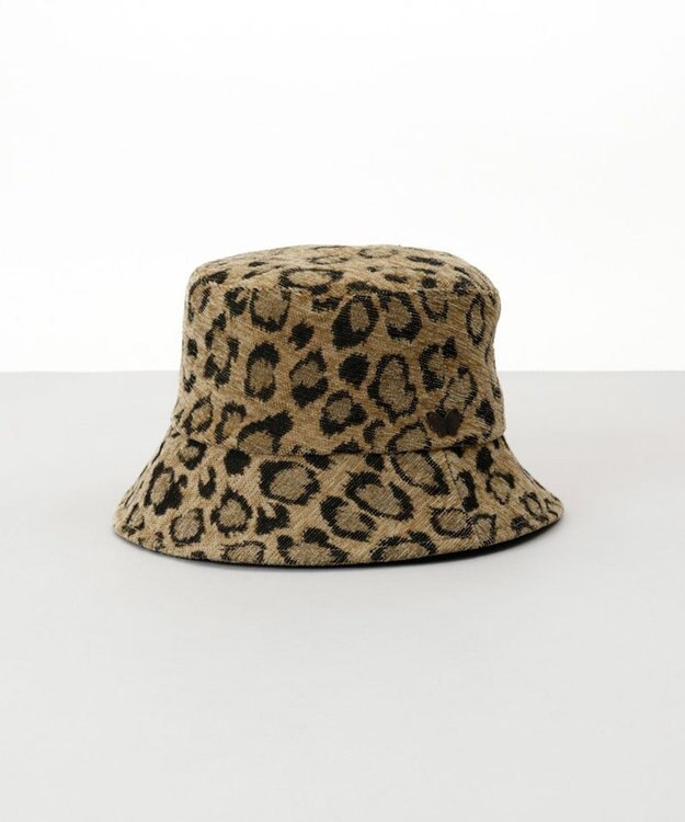 AURORA 【 ANNA SUI（アナ スイ）】ジャガードバケットハット ベージュ