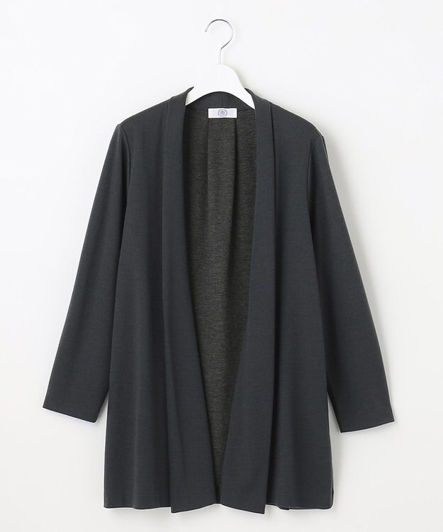 J.PRESS LADIES セルロースリバー カーディガン ダークグリーン系