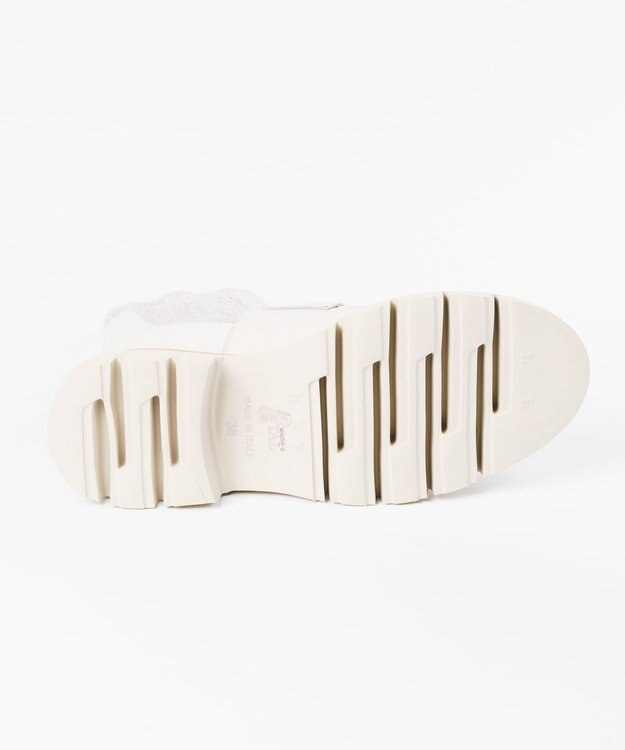 BONTRE 【LucaGrossi/ルカグロッシ】厚底チェーンショートブーツ/G890T-UA アイボリー