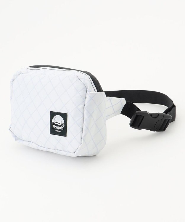 JOSEPH ABBOUD MOUNTAIN 【Flowfold・リサイクル素材】Explorer Fanny Pack 1.5L ウエストバッグ ホワイト系
