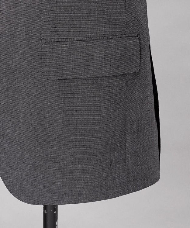 GOTAIRIKU 通年素材【横伸度15％のストレッチ】タスマニア100% SUPER120'sスーパーストレッチ トロピカルスーツ ライトグレー系8