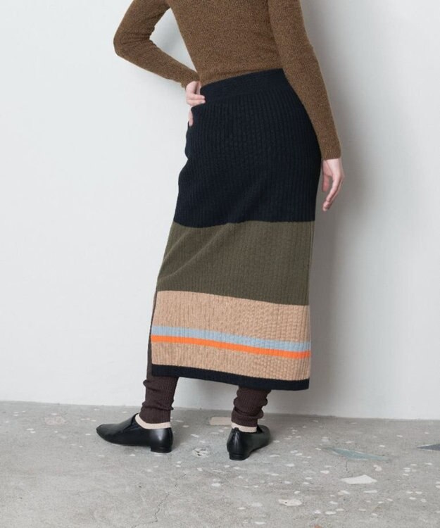 TRICOTE MULTI RIB LEGGINGS／マルチリブレギンス 89D.BROWN