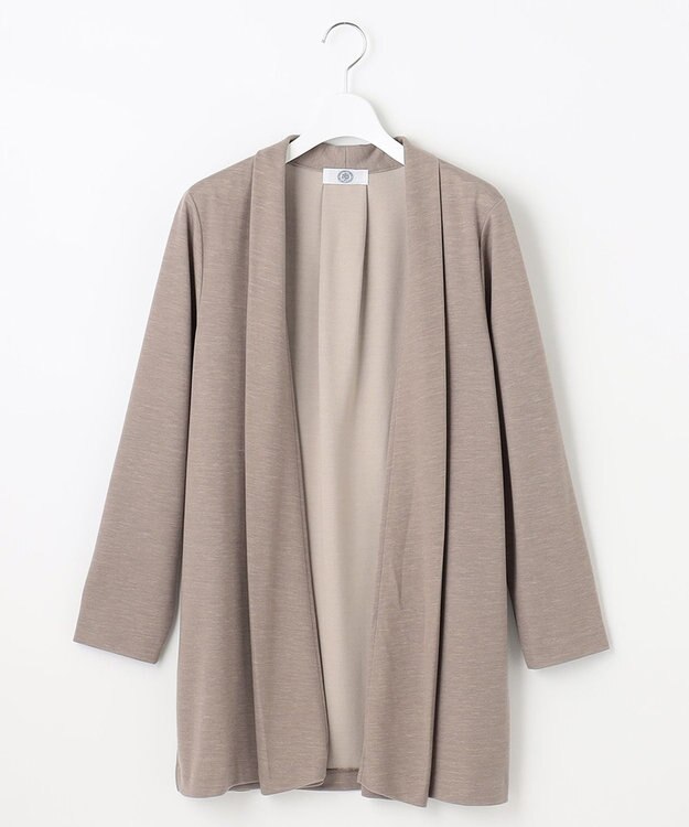 J.PRESS LADIES セルロースリバー カーディガン ブラウン系