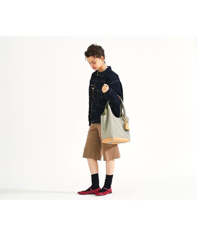 genten ステッラ トートバッグ（大） グレー