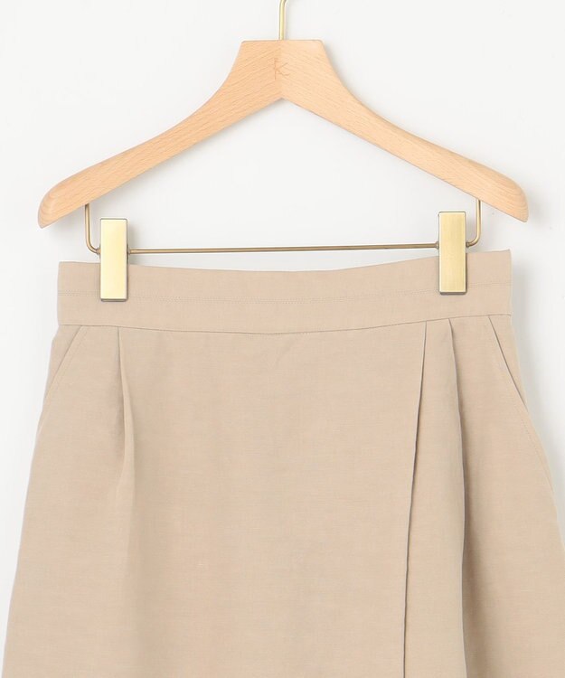 組曲 【WEB限定】ラップパンツ ベージュ系