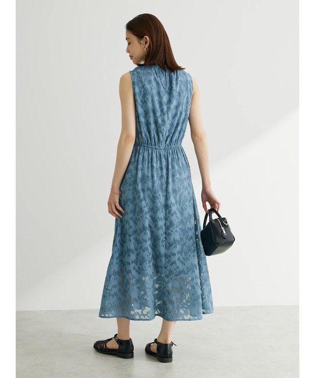 Green Parks ・ＥＬＥＮＣＡＲＥ　ＤＵＥ　フラワージャカードワンピ Black