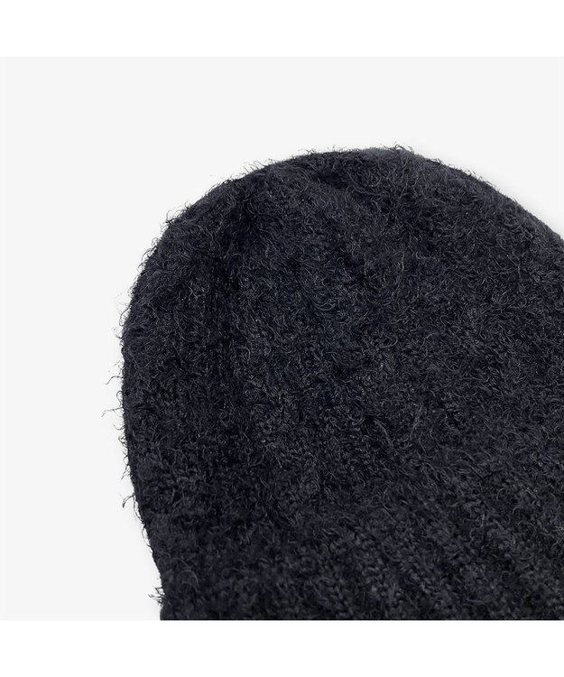 林八百吉商店 un chapeau ミンクケーブルワッチ ブラック