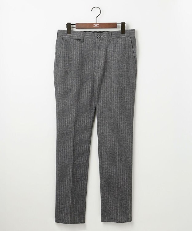 JOSEPH ABBOUD 【ウエストも伸びる！/ストレッチ】エアロムリネ コンフォートジャージ パンツ グレー系1
