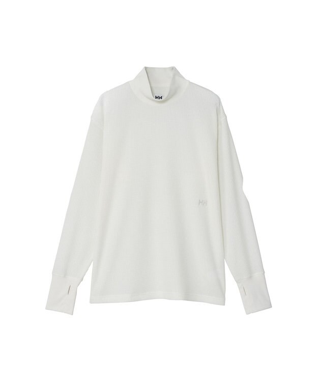 HELLY HANSEN ロングスリーブハイネックドライワッフル オフホワイト